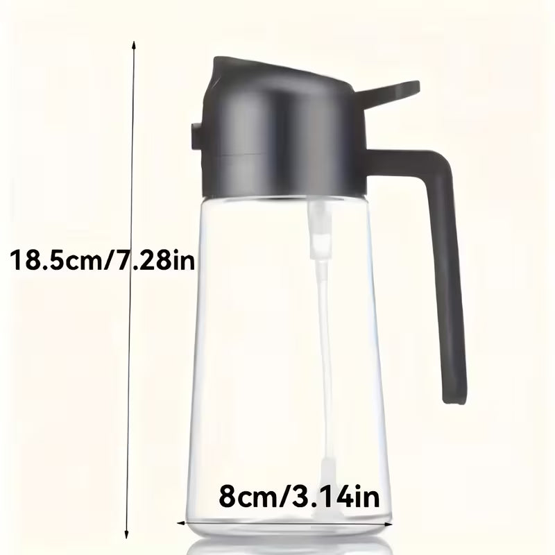 Leak-Proof Dual Oil Dispenser Bottle