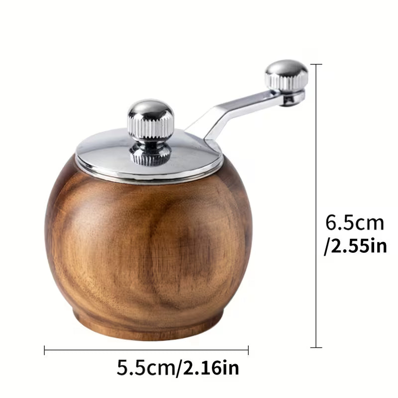 Wooden Manual Pepper Grinder