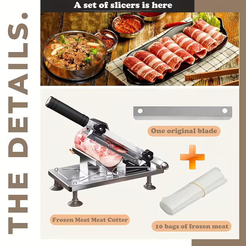 Stainless Steel Manual Meat Cutter