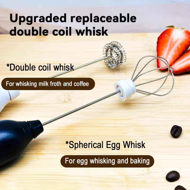Rechargeable Handheld Electric Frother And Mixer