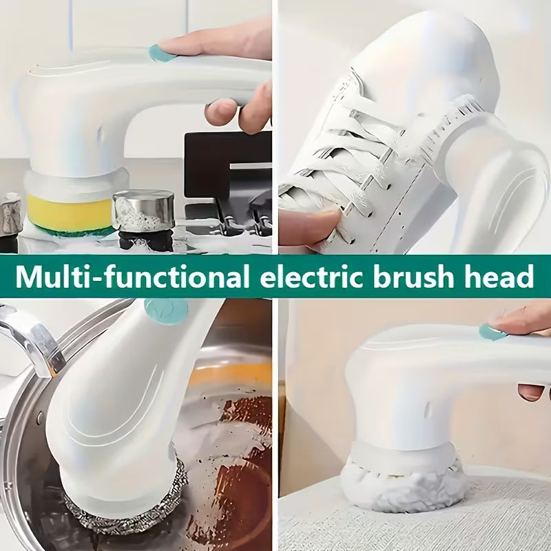 Electric rotating cleaning brush