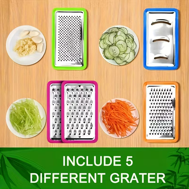 Bamboo Cutting Board with Food Container Storage Box