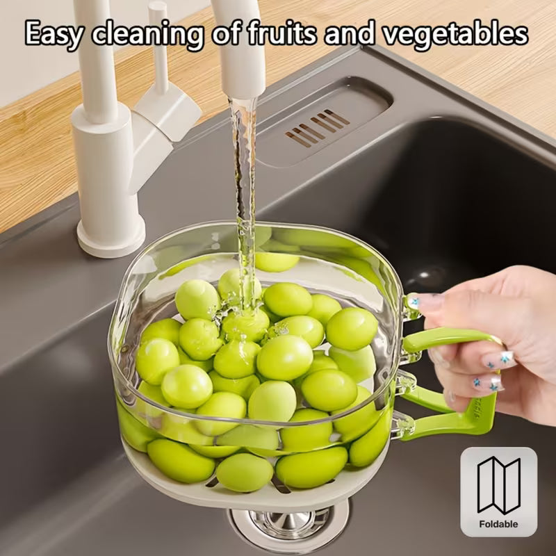 2-in-1 Double-Layer Drain Basket