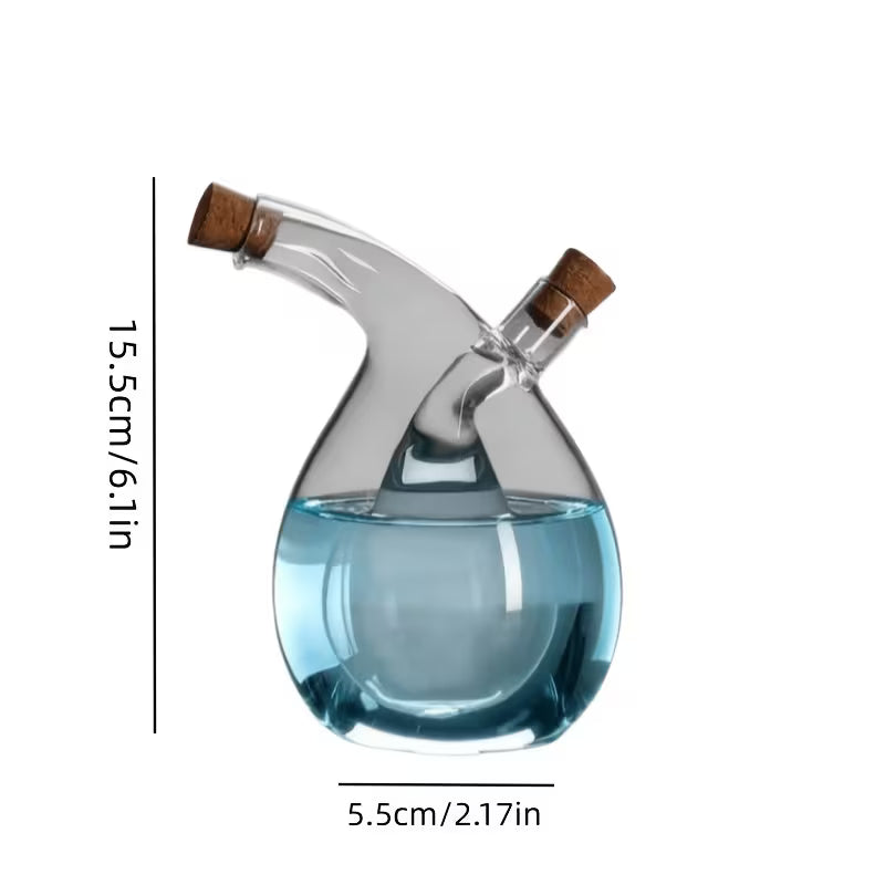 Seasoning Bottle Kitchen Storage Glass Oil Dispenser