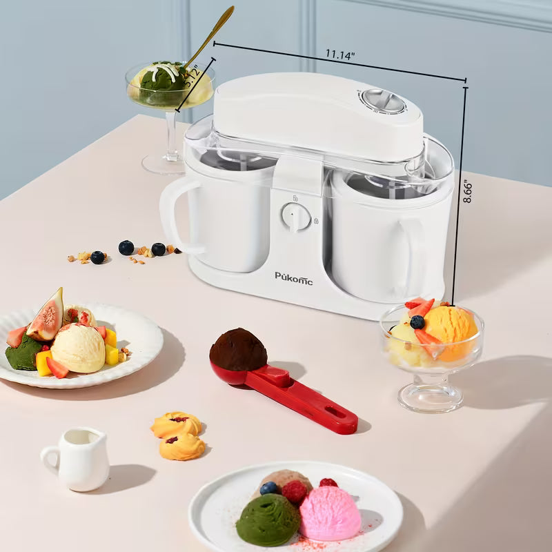 Ice Cream Maker 1QT Perfect for Making Homemade Ice Cream
