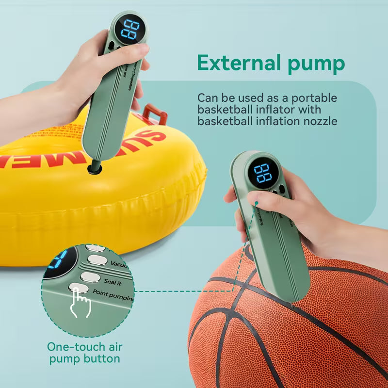 1pc 1200Mah Portable Multi-Function Automatic Food Sealer Machine