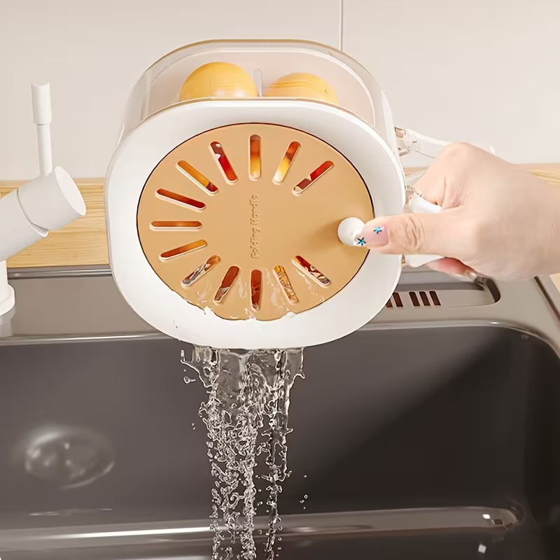 2-in-1 Double-Layer Drain Basket