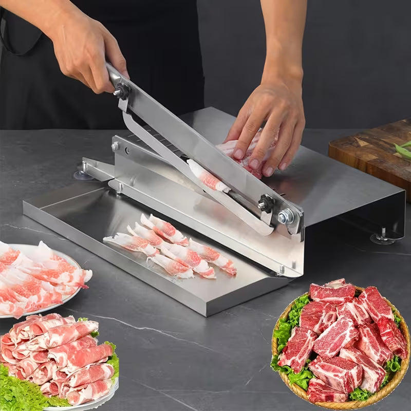 Stainless Steel Manual Meat Slicer