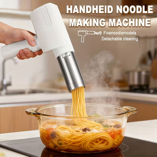 Heavy-Duty Cordless Manual Pasta Maker Machine