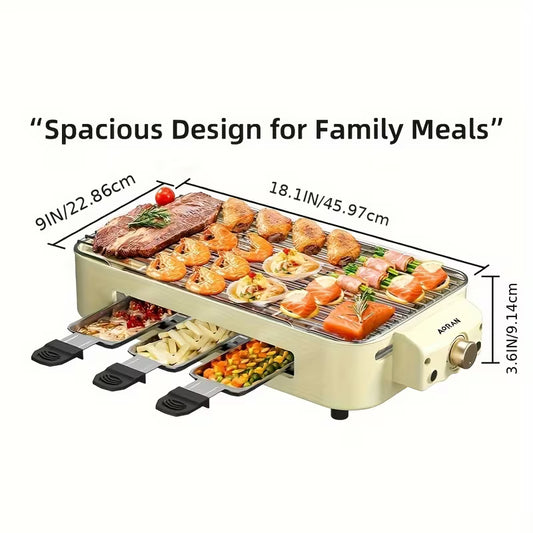 Electric Barbecue Grill, Fully Detachable