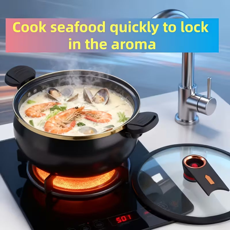 Large-Capacity Soup Pot