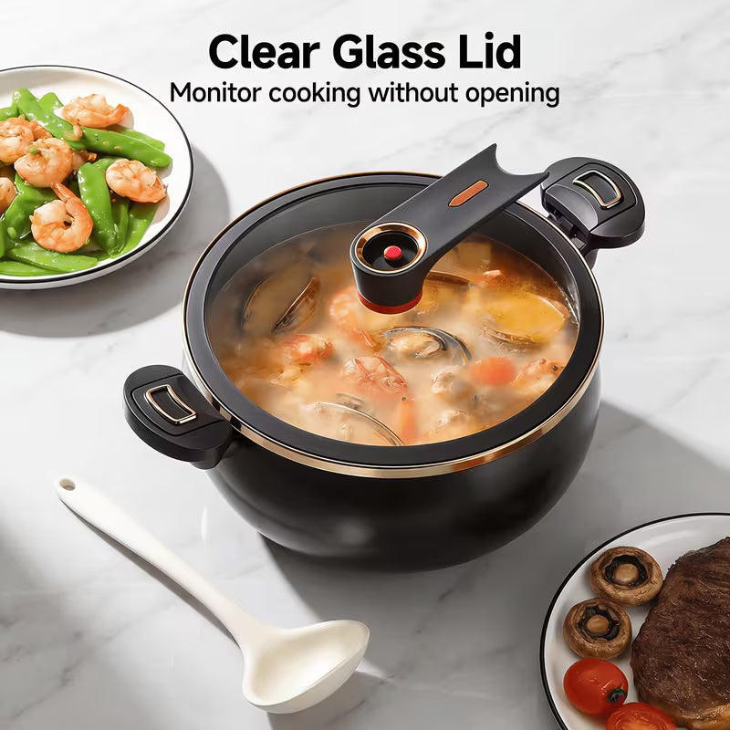 Large-Capacity Soup Pot