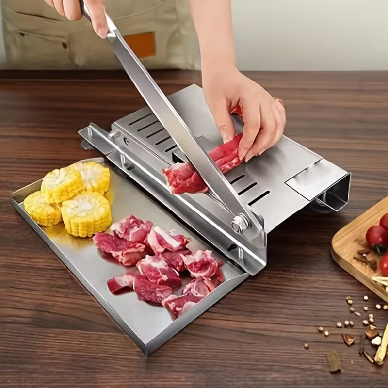 Stainless Steel Manual Meat Slicer