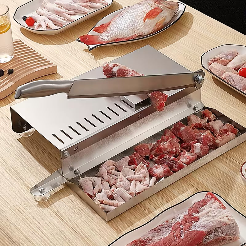Stainless Steel Manual Meat Slicer