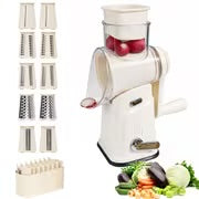 Multi-Functional Hand-Cranked Vegetable Slicer -