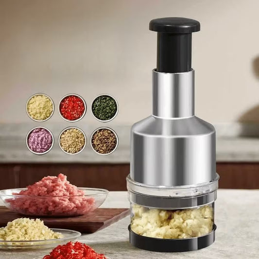 Stainless Steel Garlic Crusher
