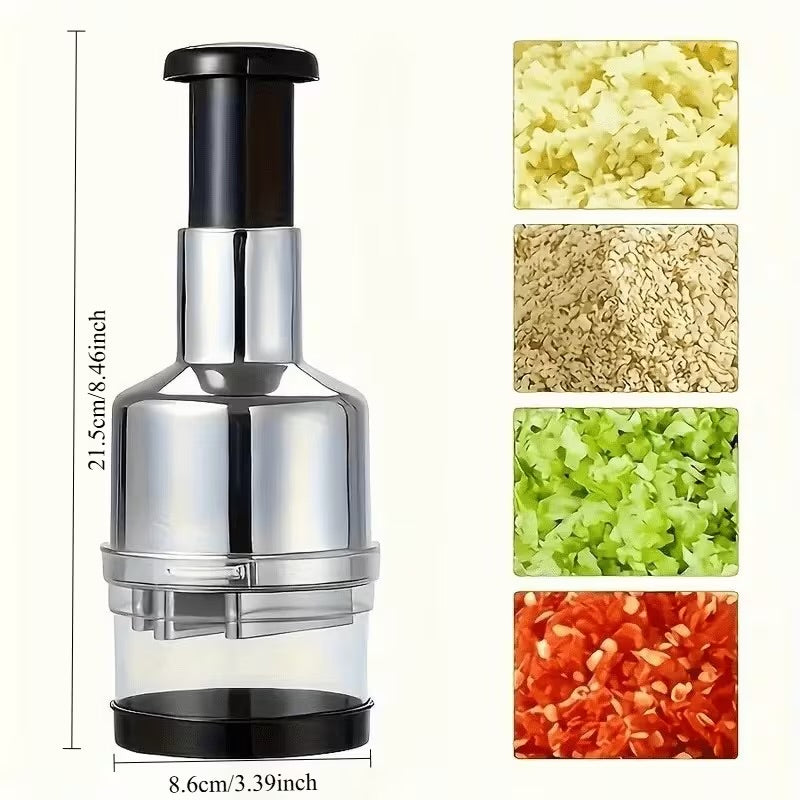 Stainless Steel Garlic Crusher