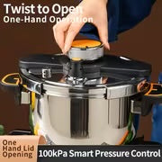 Commercial-Grade Stainless Steel Pressure Cooker
