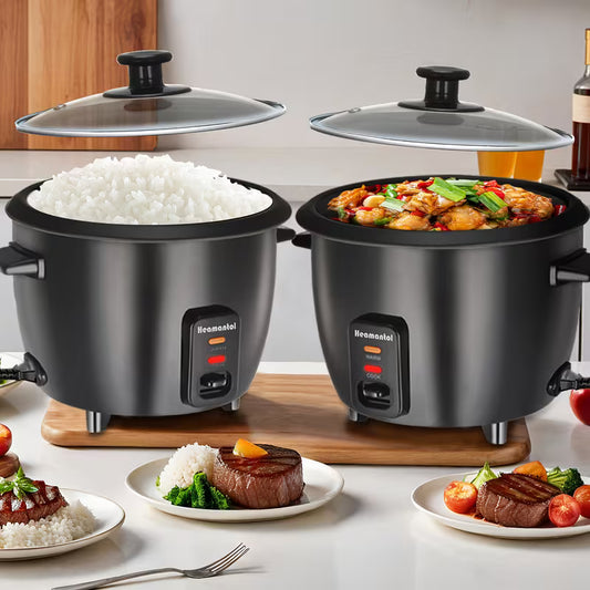 Versatile 3-Cups Of Raw-Rice, 6-Cups Of Cooked Rice