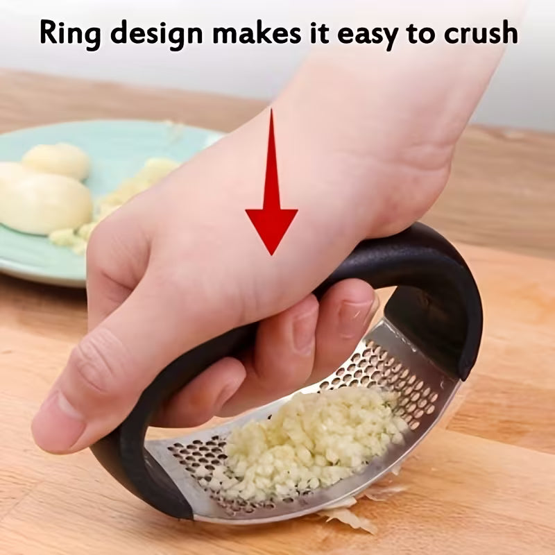 Stainless Steel Garlic Press