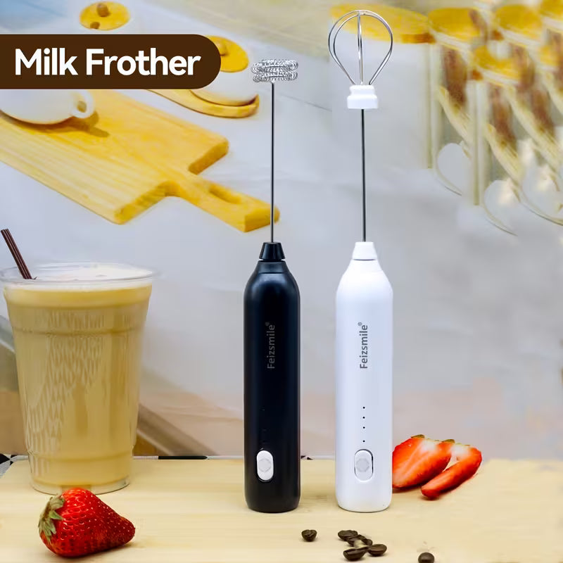 Rechargeable Handheld Electric Frother And Mixer