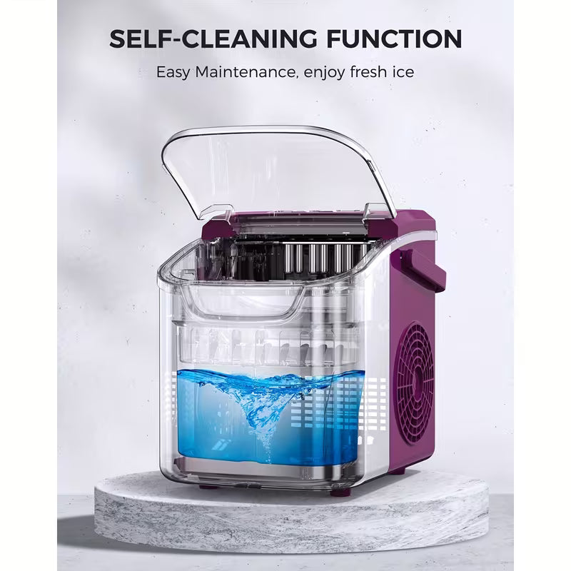 Ice Makers Countertop, Produces 26 Lbs/24H