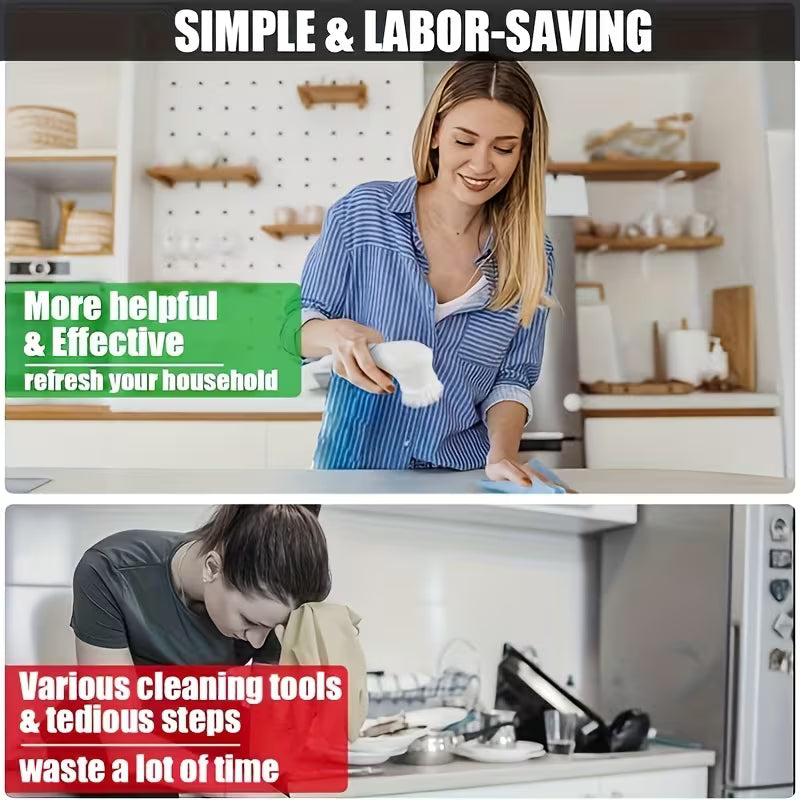 Electric rotating cleaning brush