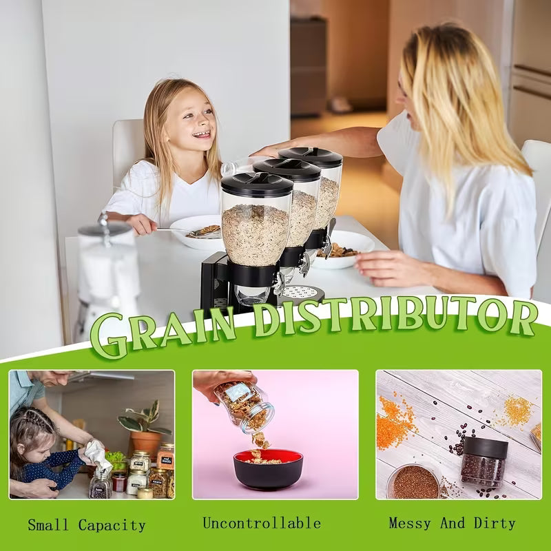 Large-Capacity Cereal Container Storage