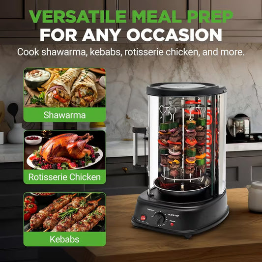 NutriChef Vertical Rotating Shawarma Oven