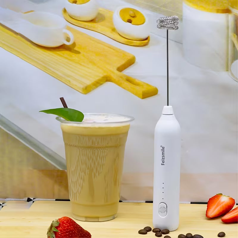 Rechargeable Handheld Electric Frother And Mixer